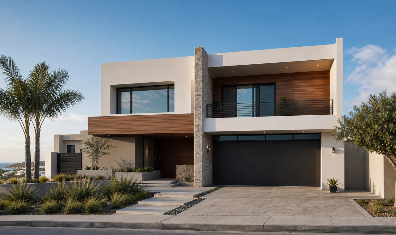 Casa contemporánea de ejemplo